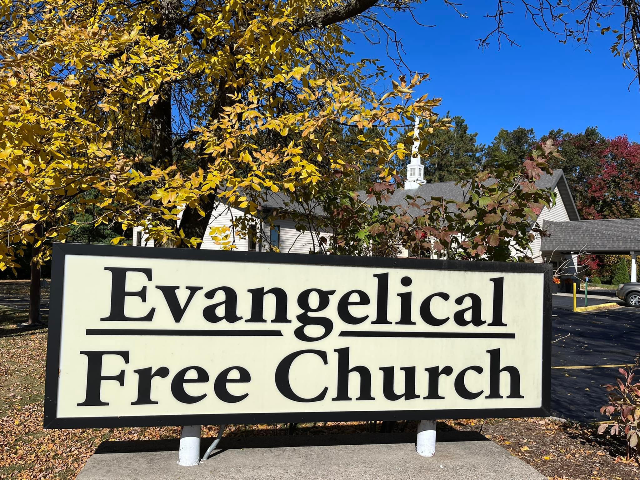 evangelical Free church sign